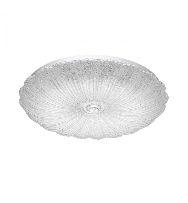 7729/48L PIKO LED SN 000 Светильник металл/пластик/белый/прозрачный LED 48Вт 3000-6000K D380 IP20 пульт ДУ FORTUNA