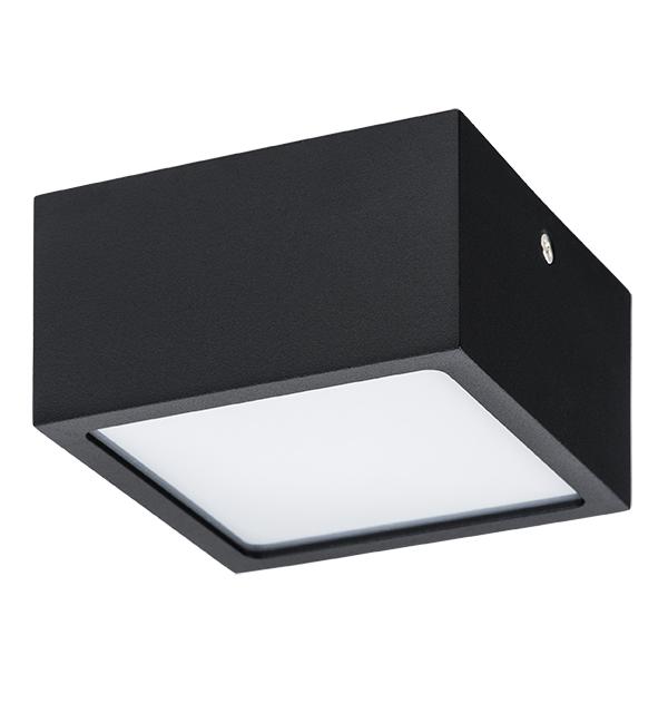 211927 Светильник ZOLLA QUAD LED-SQ 10W 780LM ЧЕРНЫЙ 3000K IP44