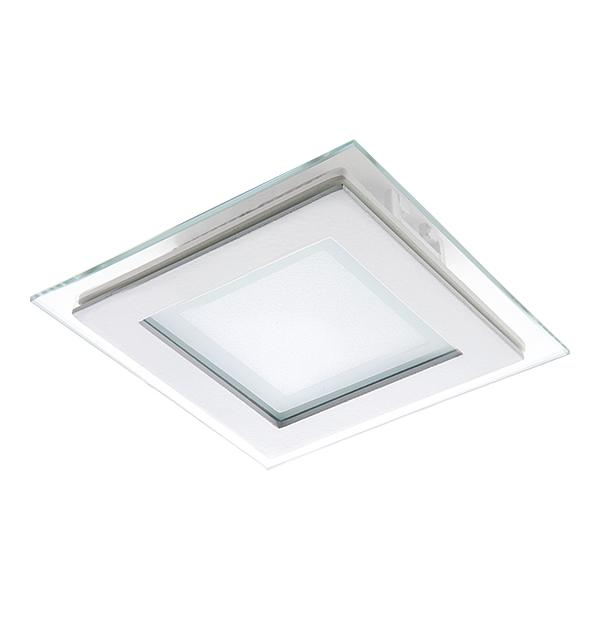 212020 Светильник ACRI QUA LED 6W 480LM БЕЛЫЙ/ПРОЗРАЧНЫЙ 3000K