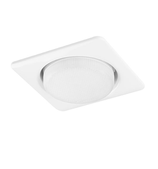 212120 Светильник TENSIO Q GX53 H4 220V SQUARE БЕЛЫЙ