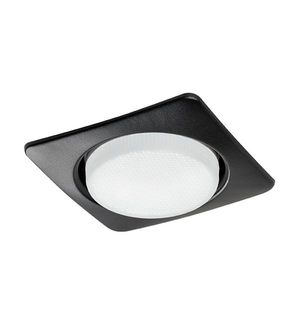 212127 Светильник TENSIO Q GX53 H4 220V SQUARE ЧЕРНЫЙ
