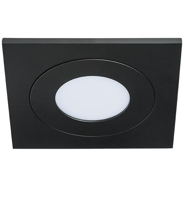 212187 Светильник LEDDY QUAD LED 3W 240LM ЧЕРНЫЙ 3000K