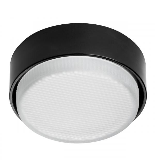 212217 Светильник PVC д/LED-ламп 943ххх/929ххх Gx53 TENSIO ROUND ЧЕРНЫЙ