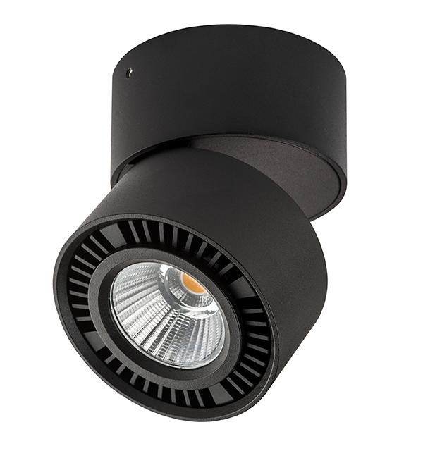 213817 Светильник FORTE MURO LED 15W 1400LM 30G ЧЕРНЫЙ 3000K