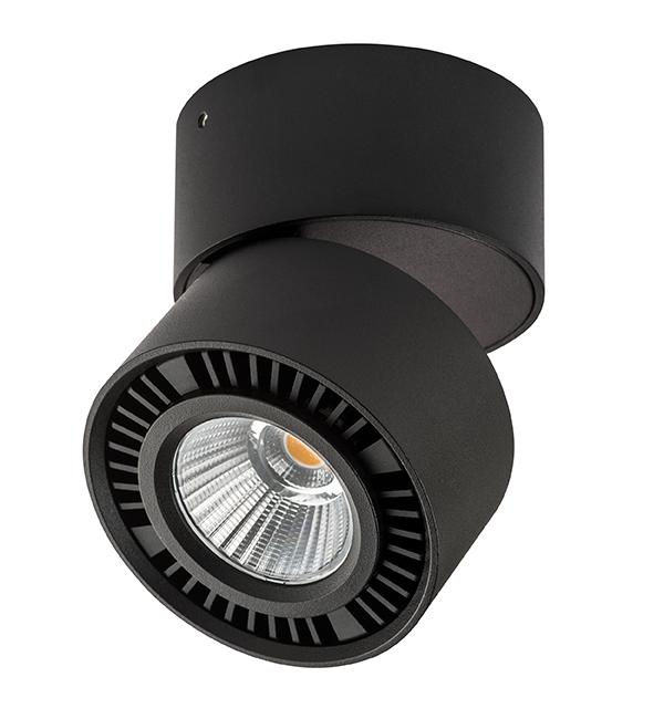 213817 Светильник FORTE MURO LED 15W 1400LM 30G ЧЕРНЫЙ 3000K