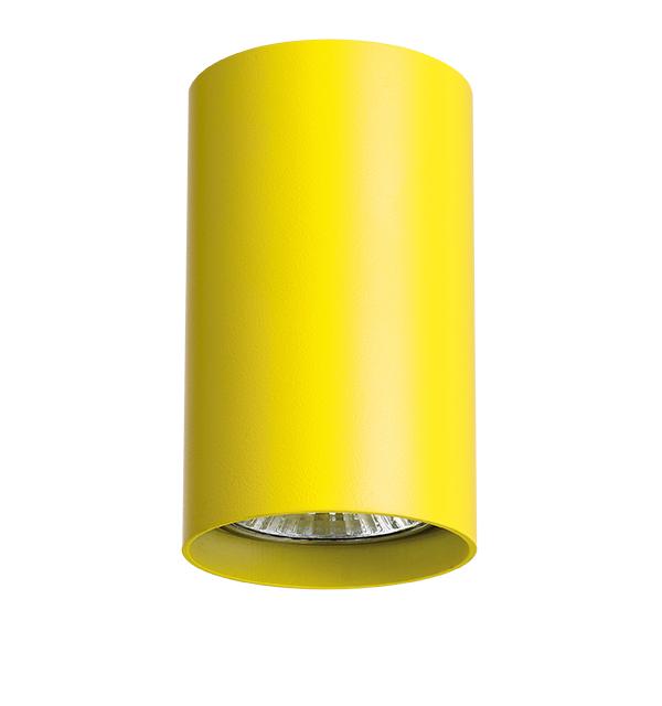 214433 Светильник RULLO HP16 GU10 ЖЕЛТЫЙ