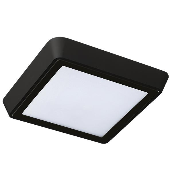 216874 Светильник URBANO SQ LED 20W 1480LM 115G ЧЕРНЫЙ 4000K IP65