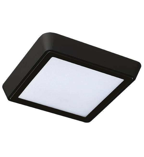 216874 Светильник URBANO SQ LED 20W 1480LM 115G ЧЕРНЫЙ 4000K IP65