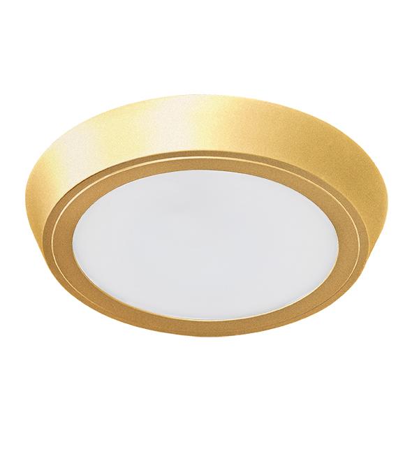216932 Светильник URBANO CYL LED 20W 1480LM 115G ЗОЛОТО 3000K IP65
