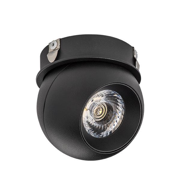 217072 Светильник INTERO LED 9W 850LM 24G ЧЕРНЫЙ 3000K