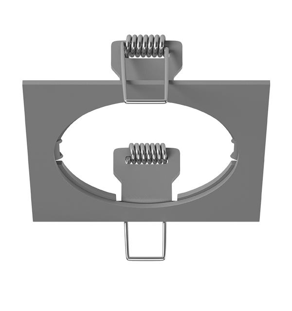 217519 Рамка INTERO 16 QUADRO СЕРЫЙ