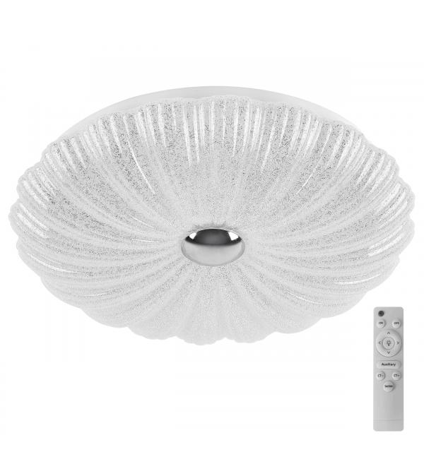 225660 Светильник настенно-потолочный ARCO SHELL 90W LED 4500LM ХРУСТАЛЬНЫЙ/ХРОМ/ЗОЛОТО 3000/4000/6000K