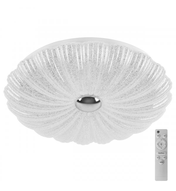 225660 Светильник настенно-потолочный ARCO SHELL 90W LED 4500LM ХРУСТАЛЬНЫЙ/ХРОМ/ЗОЛОТО 3000/4000/6000K