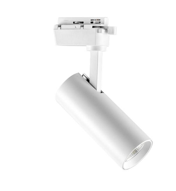 228236 Светильник для 1-фазного трека VOLTA LED 20W 1900LM 24G БЕЛЫЙ 3000K IP20