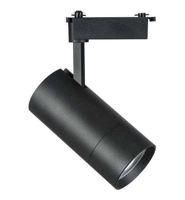 229437 Светильник для 1-фазного трека VOLTA LED COB 40W 3600LM 18-60G ЧЕРНЫЙ 3000K