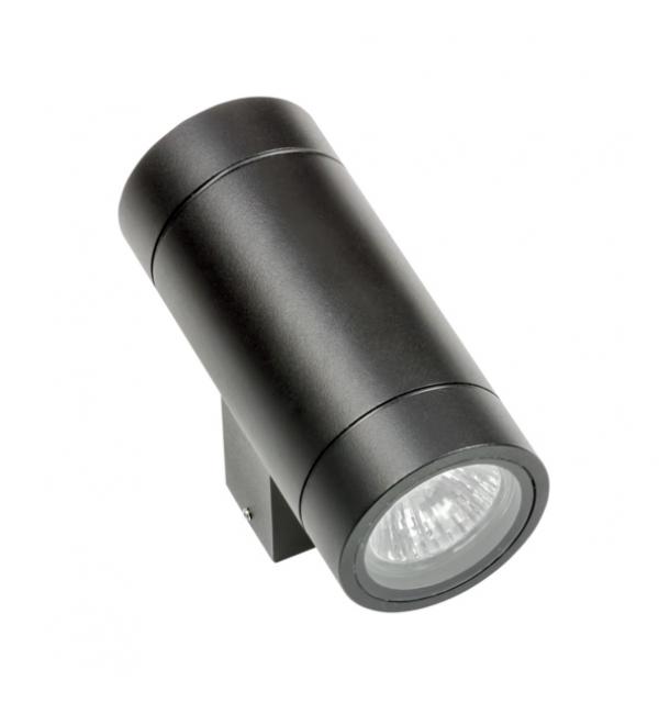 351607 Светильник PARO 2xGU10 ЧЕРНЫЙ IP65