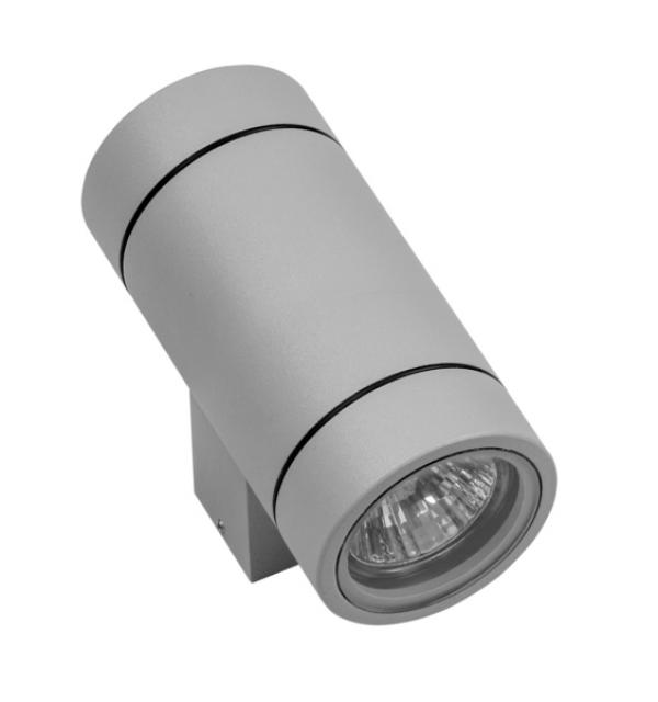 351609 Светильник PARO 2xGU10 СЕРЫЙ IP65