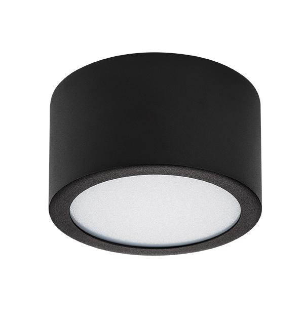 380173 Светильник ZOLLA CYL LED-RD 8W 640LM ЧЕРНЫЙ 3000K IP65