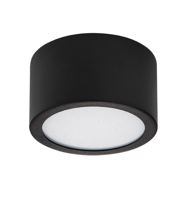 380173 Светильник ZOLLA CYL LED-RD 8W 640LM ЧЕРНЫЙ 3000K IP65