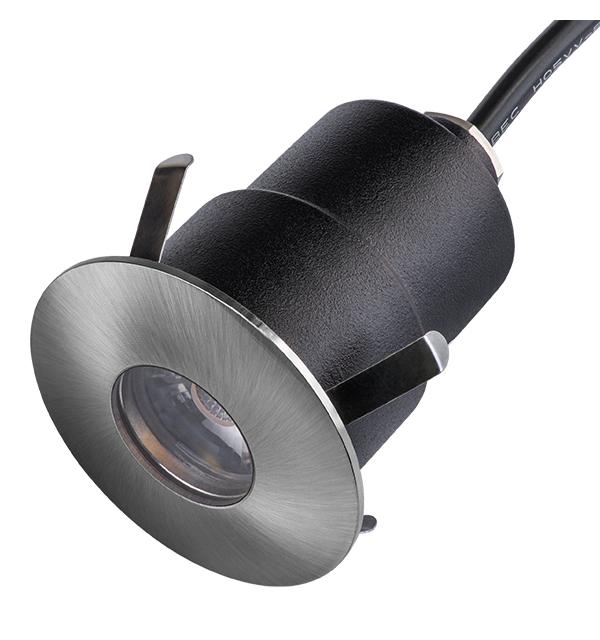 384315 Светильник IPOGEO LED 5W 280LM 35G НИКЕЛЬ 3000K IP65