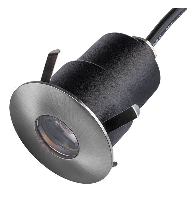 384315 Светильник IPOGEO LED 5W 280LM 35G НИКЕЛЬ 3000K IP65