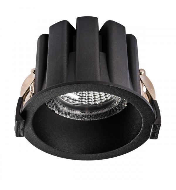385037 Светильник CICLONE CYL 12W LED 923LM 60G ЧЕРНЫЙ 3000K IP65