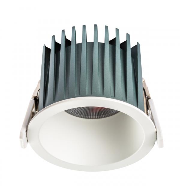 385636 Светильник CICLONE CYL 12W LED 923LM 60G БЕЛЫЙ 3000K IP44