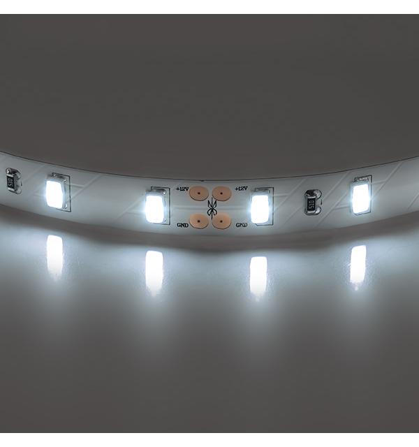 400076 Лента 5630LED 12V 28.8W/m 60LED/m 40-45lm/LED IP20 4000K 200m/box НЕЙТРАЛЬНЫЙ БЕЛЫЙ СВЕТ