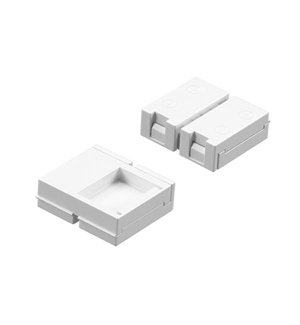 408110-1 Соединитель жесткий для ленты 12V 5050LED цветной RGB 400040-400050
