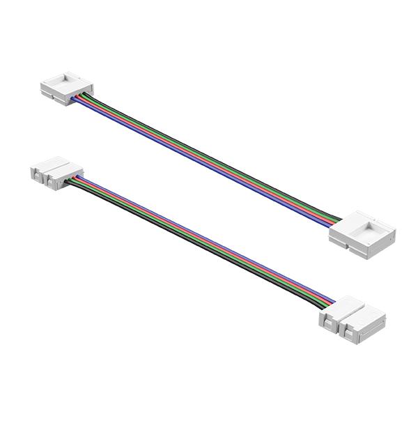 408111 Соединитель гибкий/ Кабель питания  для ленты 12V 5050LED цветной RGB