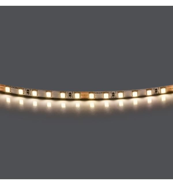 420504 Лента LIGHTSTAR LED 24V 12W 120leds/M 1600LM/M 4000K IP20 1шт = 5м