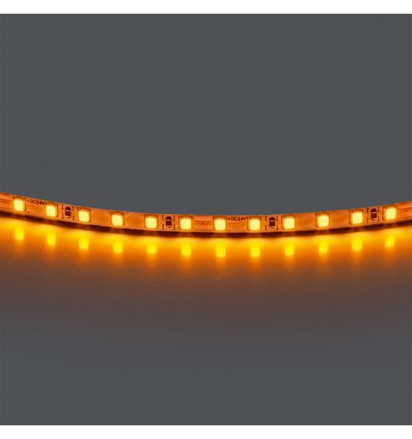 420510 Лента LIGHTSTAR LED 24V 12W 120leds/M 1600 LM/M янтарь IP20 1шт = 5м