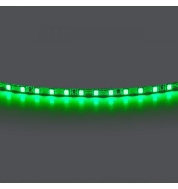 420514 Лента LIGHTSTAR LED 24V 12W 120leds/M 1600 LM/M зеленый IP20 1шт = 5м