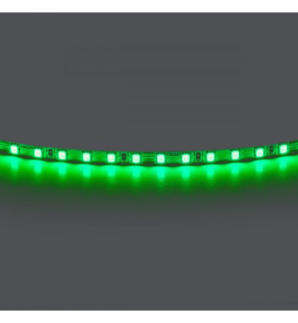 420514 Лента LIGHTSTAR LED 24V 12W 120leds/M 1600 LM/M зеленый IP20 1шт = 5м