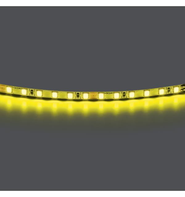 420519 Лента LIGHTSTAR LED 24V 12W 120leds/M 1600 LM/M лимонный IP20 1шт = 5м