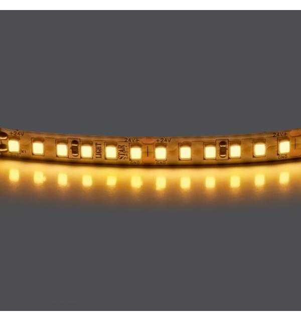 420823 Лента LIGHTSTAR LED 24V 16W 168leds/M 1800LM/M 3000K IP20 1 шт = 5м