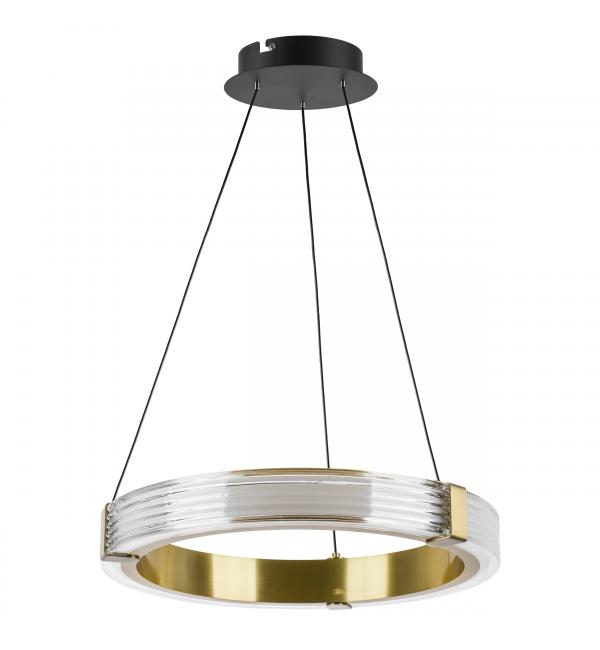 736241 Люстра ROTONDA 21W LED 1053LM 360G ЛАТУНЬ 3000K