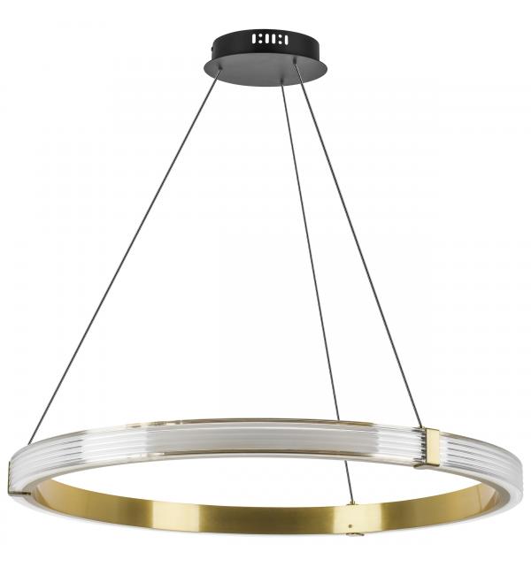 736281 Люстра ROTONDA 42W LED 2106LM 360G ЛАТУНЬ 3000K