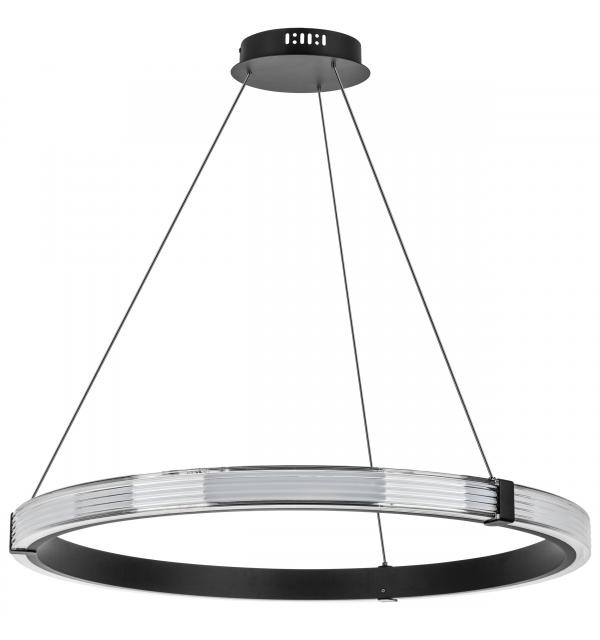 736287 Люстра ROTONDA 42W LED 2106LM 360G ЧЕРНЫЙ 3000K