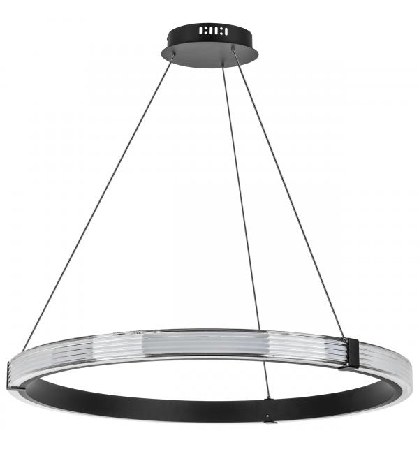 736287 Люстра ROTONDA 42W LED 2106LM 360G ЧЕРНЫЙ 3000K
