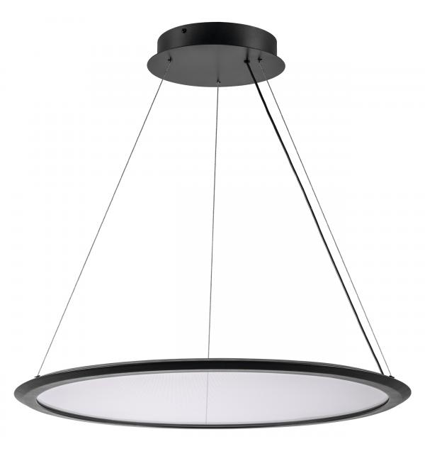 736367 Люстра ROTONDA 30W LED 2059LM 130G ЧЕРНЫЙ 3000K