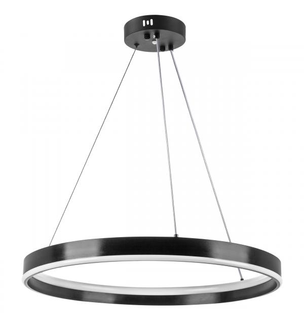 736407 Люстра ROTONDA 91W LED 2976LM 120G ЧЕРНЫЙ 3000-6000K