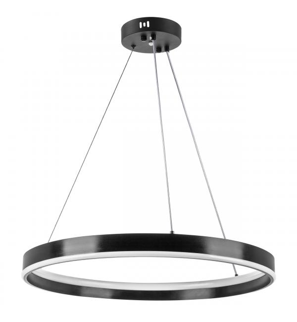 736407 Люстра ROTONDA 91W LED 2976LM 120G ЧЕРНЫЙ 3000-6000K