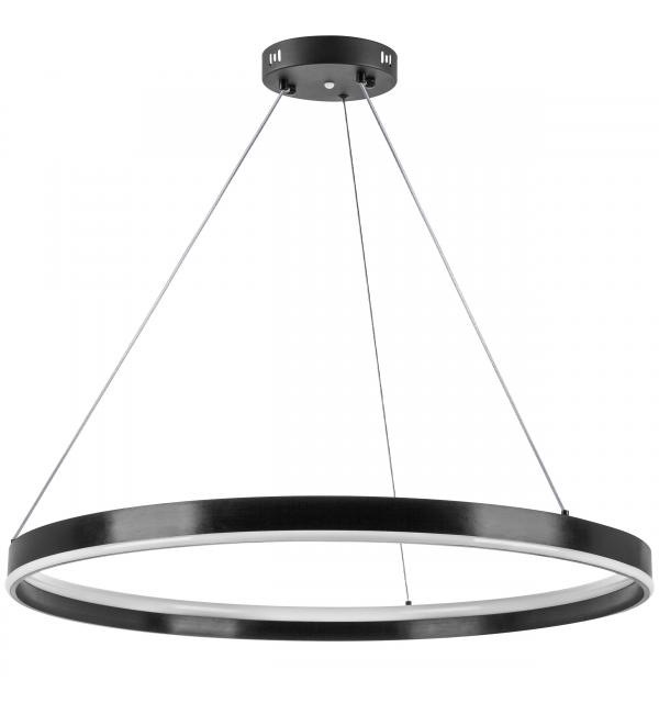 736417 Люстра ROTONDA 134W LED 5480LM 120G ЧЕРНЫЙ 3000-6000K