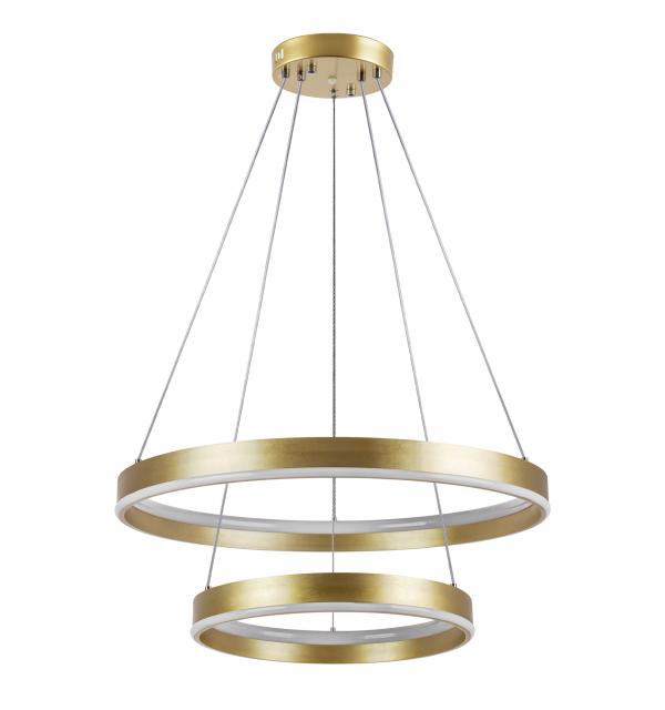 736422 Люстра ROTONDA 165W LED 7920LM 120G ЗОЛОТО 3000-6000K