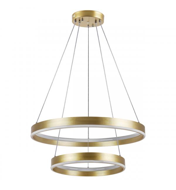 736422 Люстра ROTONDA 165W LED 7920LM 120G ЗОЛОТО 3000-6000K