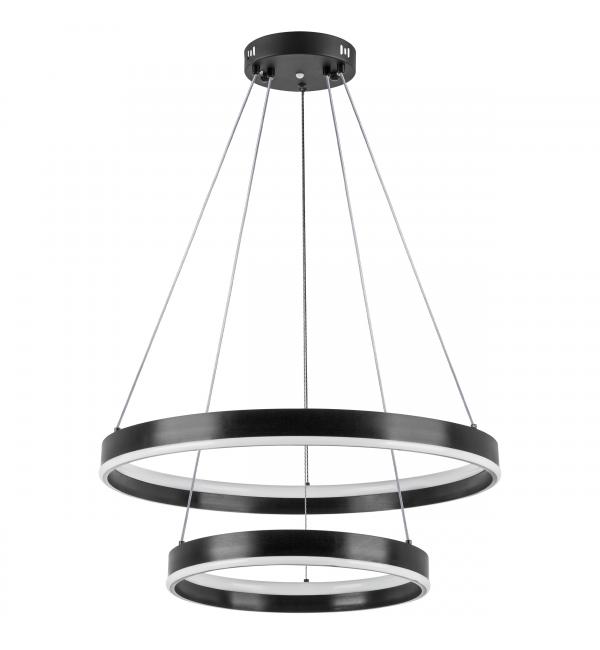 736427 Люстра ROTONDA 165W LED 5040LM 120G ЧЕРНЫЙ 3000-6000K