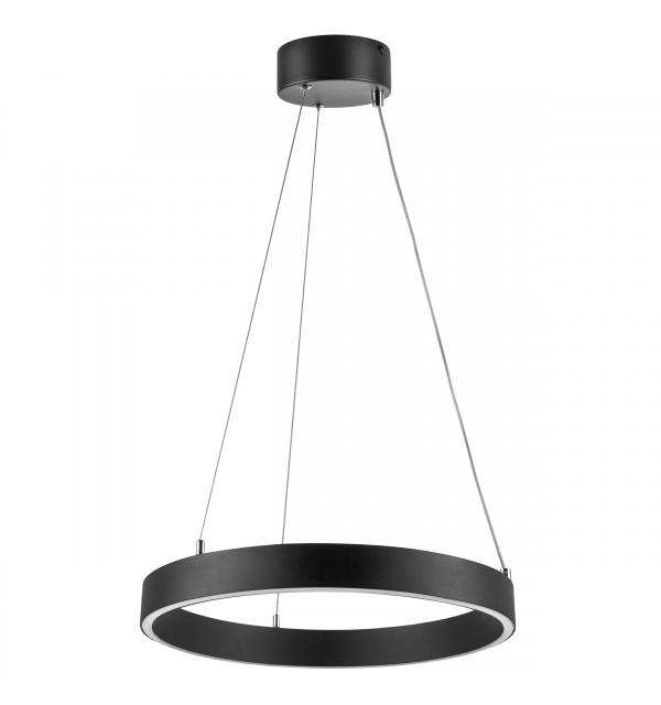 748017 Люстра SATURNO LED 24W 1600LM 70G ЧЕРНЫЙ 3000-6000K