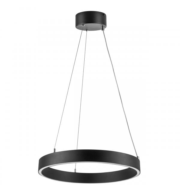 748017 Люстра SATURNO LED 24W 1600LM 70G ЧЕРНЫЙ 3000-6000K