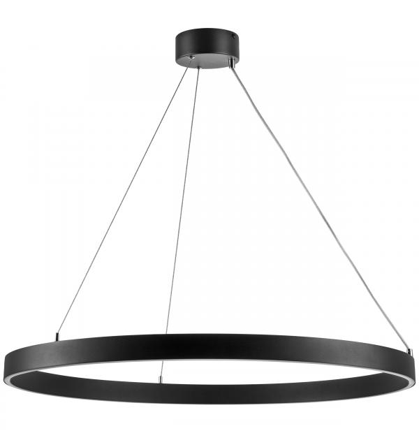 748037 Люстра SATURNO LED 48W 3500LM 70G ЧЕРНЫЙ 3000-6000K